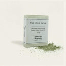 Handmade olive oil soap with green clay and silk, balancing for oily skin, limited production.
