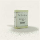 Handmade olive oil soap with pumice stone, exfoliating and refreshing.