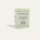 Handmade olive oil soap with white clay and silk, brightening and softening, limited production by theOliveSense