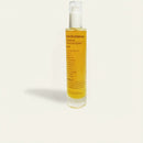 Bottle oThe Olive Sense sunscreen body oil SPF 25, dry-touch, nourishing oils.
