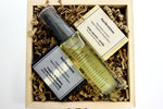Small giftbox with 1 Blend of precious oils 30ml & 2 soaps of 25 gr