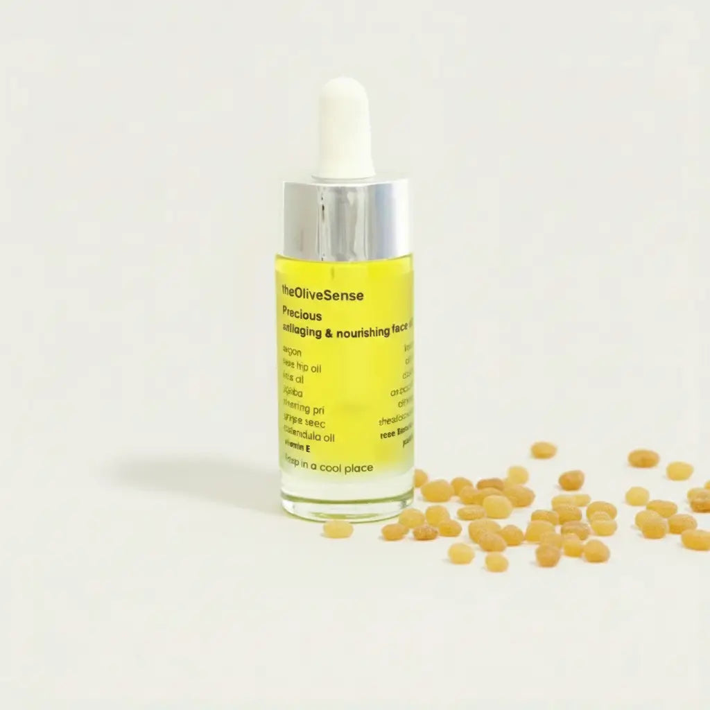 “Precious Mastiha"  –  antiaging and nourishing blend of 15 precious oils (20 ml)