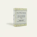 Handmade olive oil soap with poppy seeds, gentle exfoliation, limited production by theOliveSense