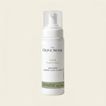 A white pump bottle of The Olive Sense Sage Purifying Handmade Foaming Olive Oil Soap