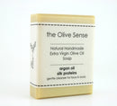 Handmade olive oil soap with argan oil, limited production, natural hydration