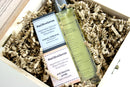 Medium giftbox with 2 soap bar 50gr &  1 Blend of precious oils 50ml