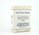 Hand made Olive Oil soap with Pomegranate & Silk 50g