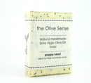 Hand made Olive Oil soap with Poppy seed  50g