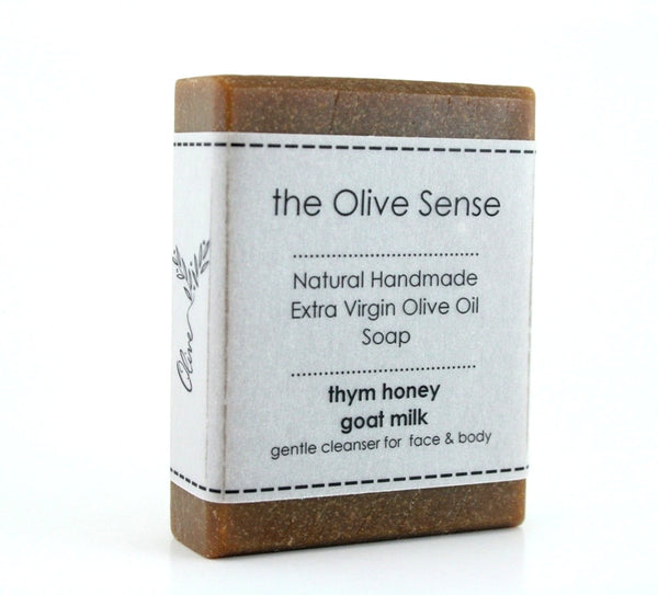 Hand made Olive Oil soap with  Milk & Honey 100g