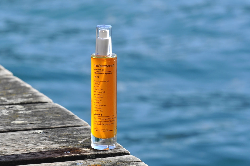Sunscreen oil with vitamin E – SPF 25
